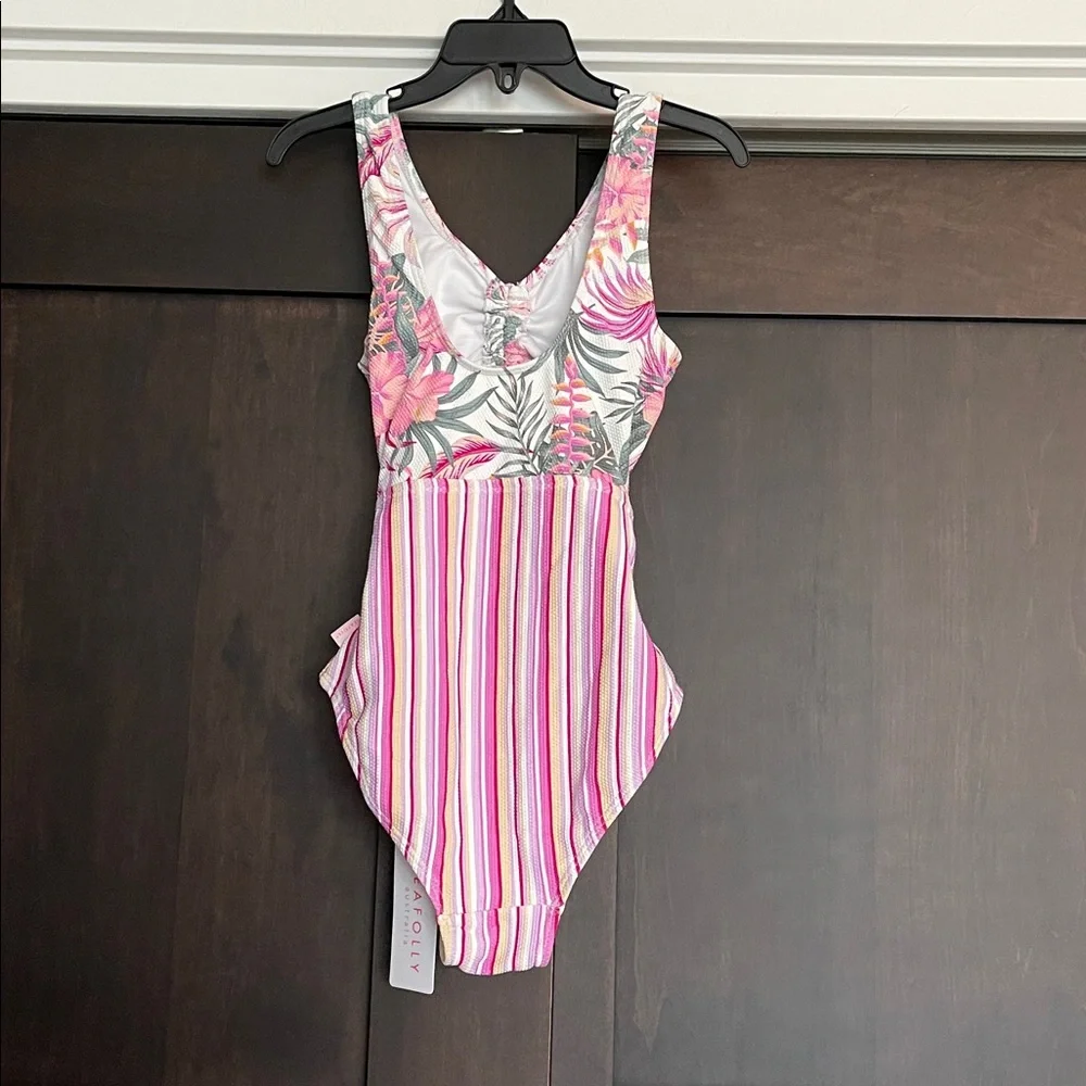 Seafolly Australia Girls One Piece Swimsuit Size 8